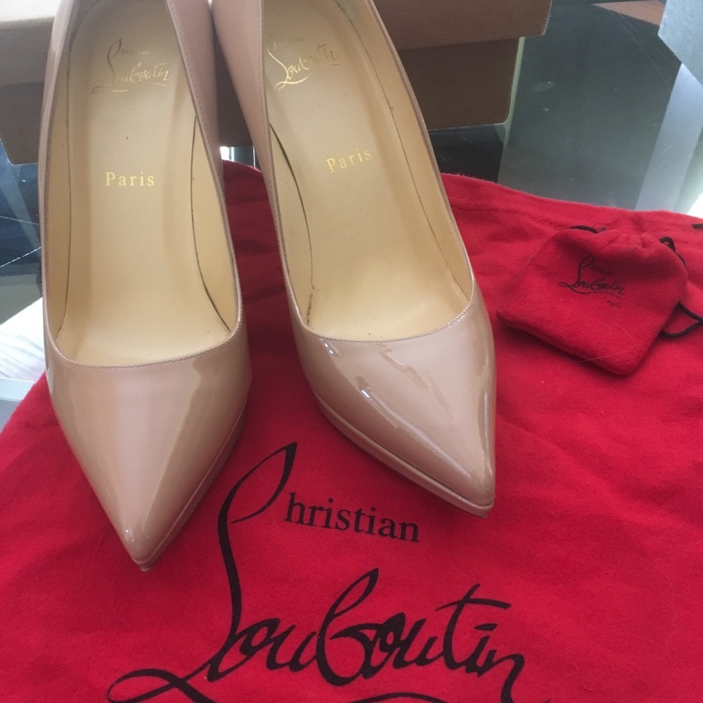 Christian Louboutin pointy toe heels!